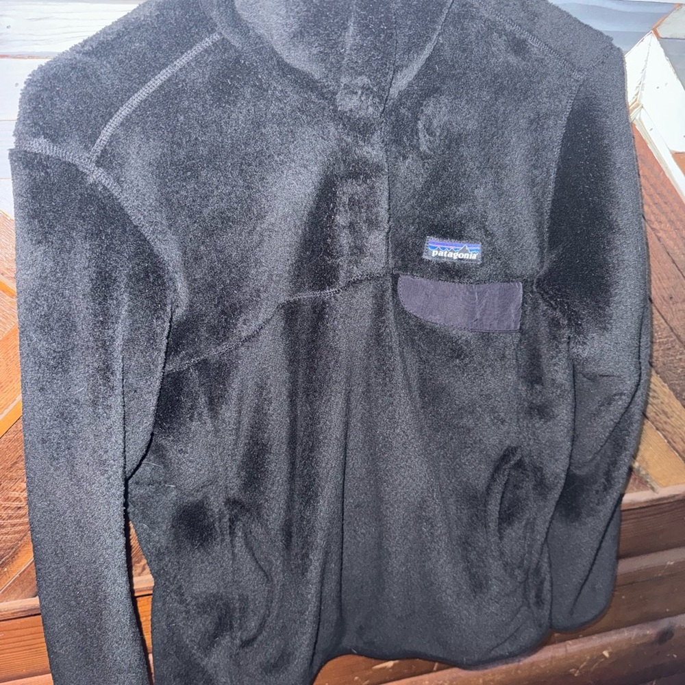 Patagonia Charcoal Fleece Jacket